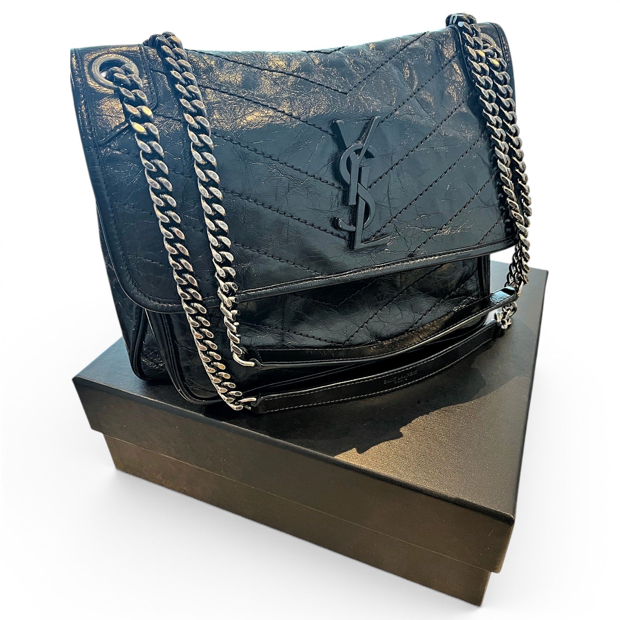Niki leather handbag