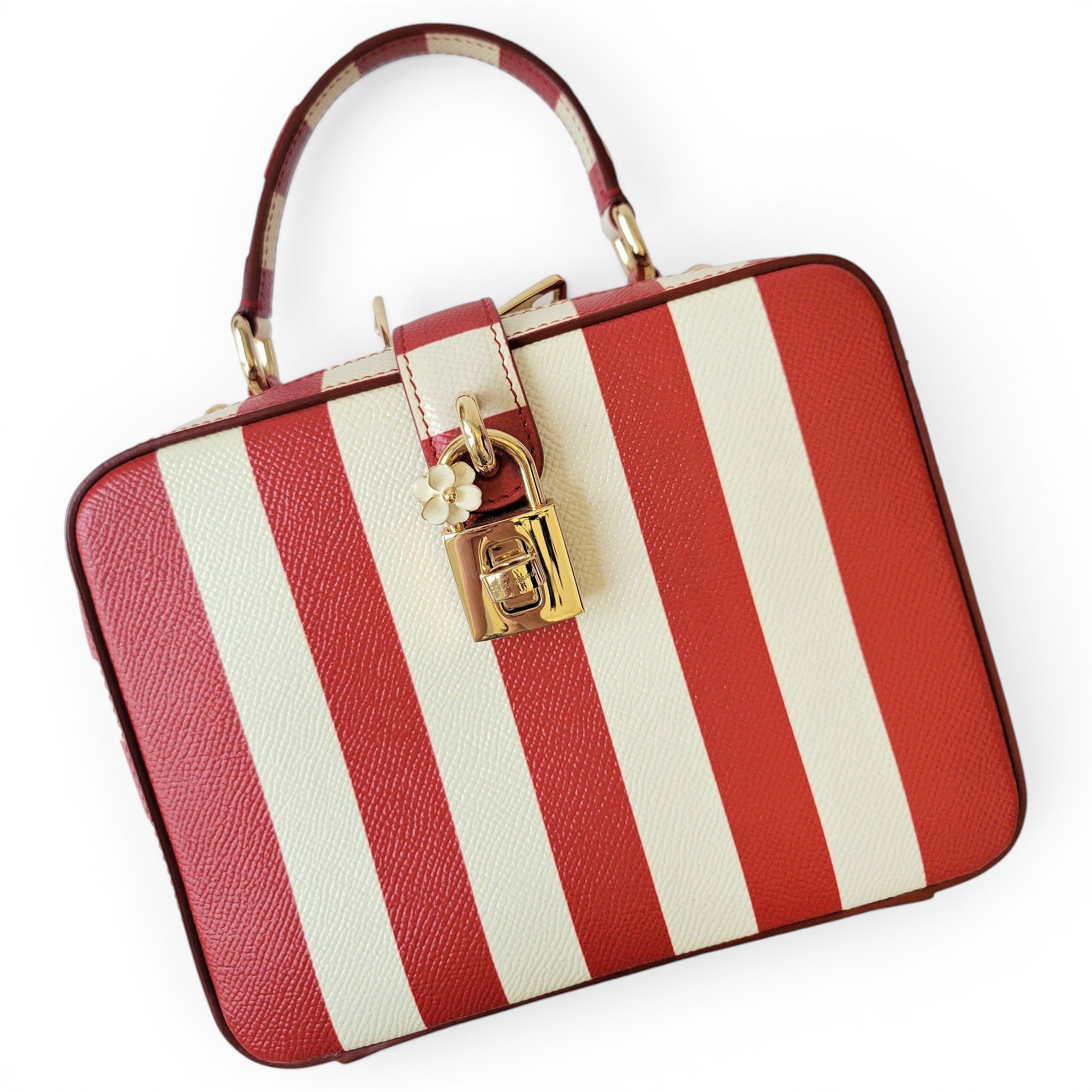 Dolce Box leather handbag