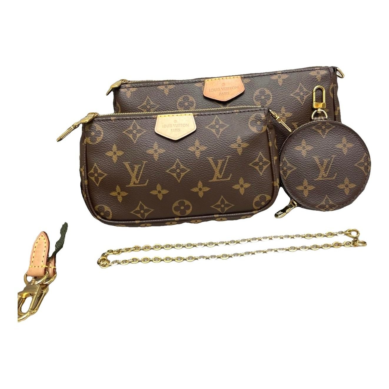 Multi Pochette Accessoires leather handbag