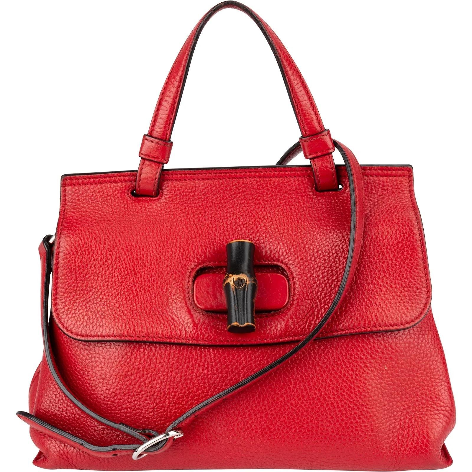 Bamboo Daily Top Handle leather handbag