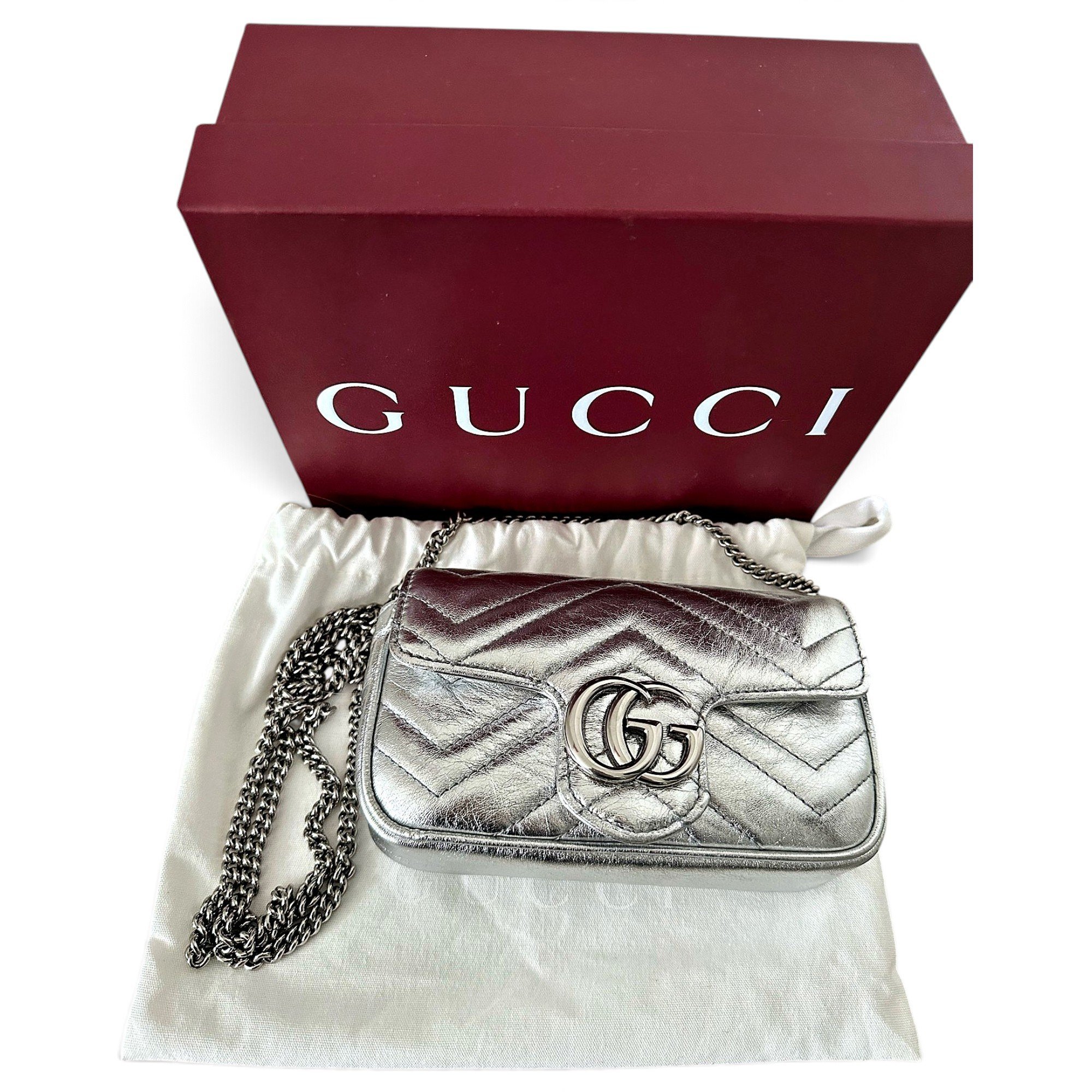 GG Marmont leather crossbody bag