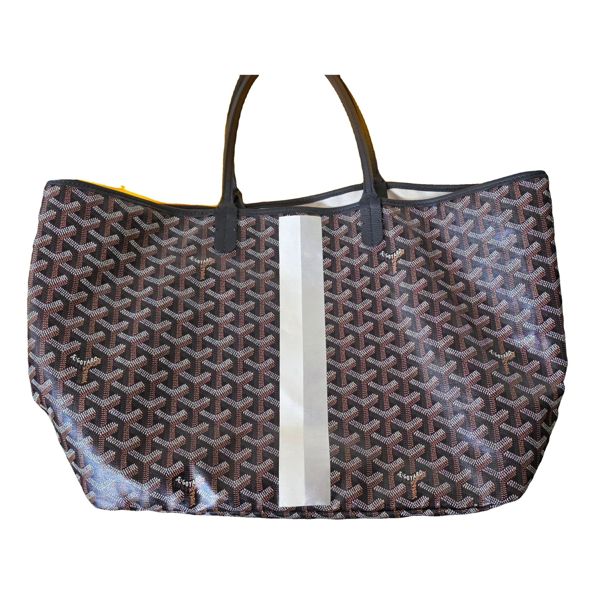Goyard Saint-Louis leather tote
