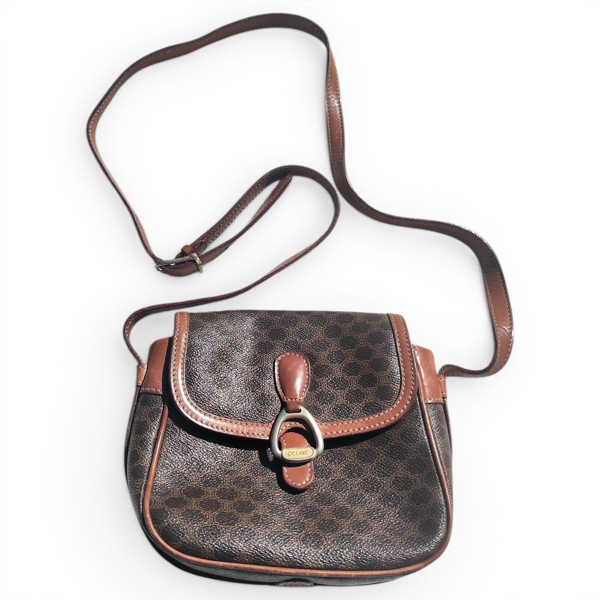 Leather crossbody bag