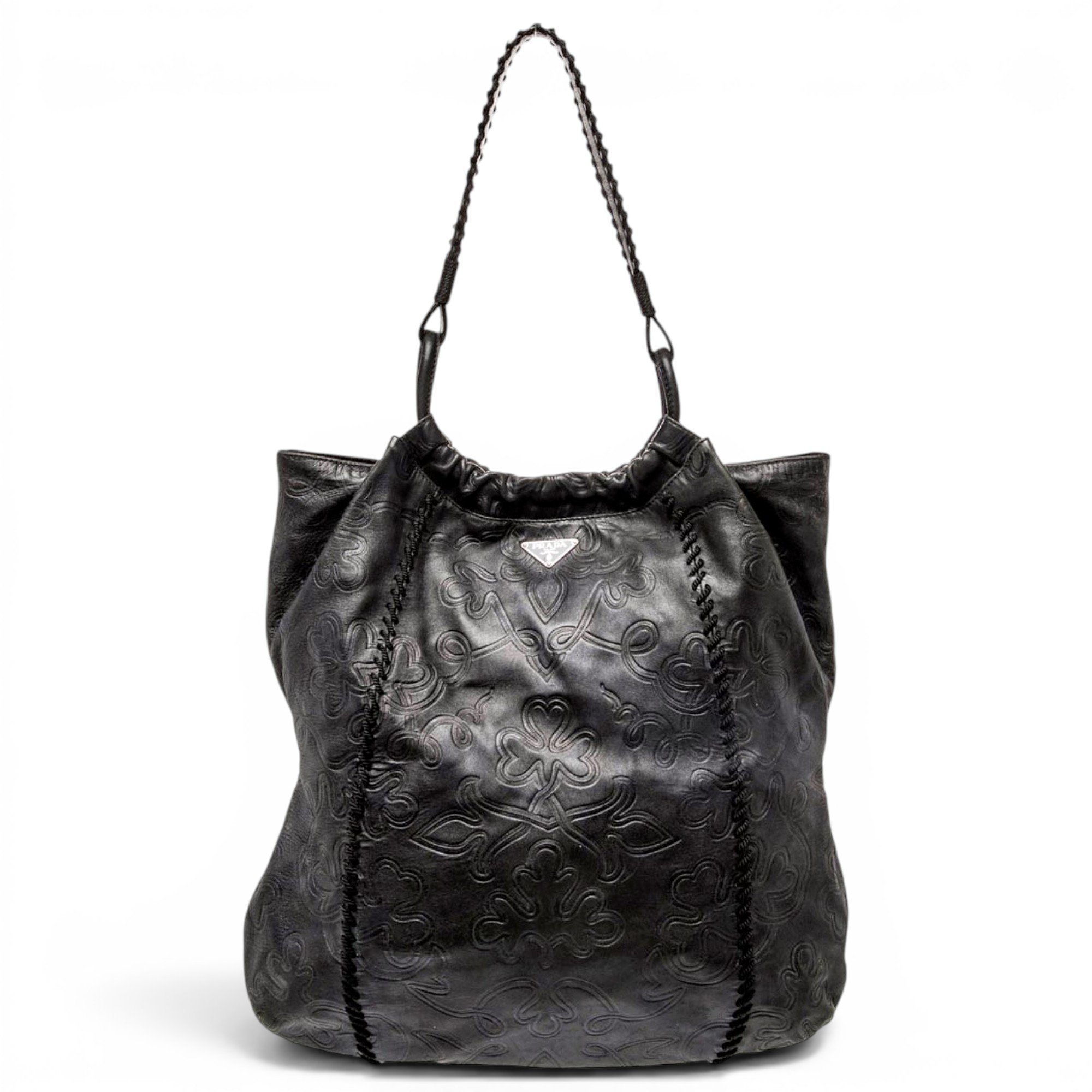 Leather handbag