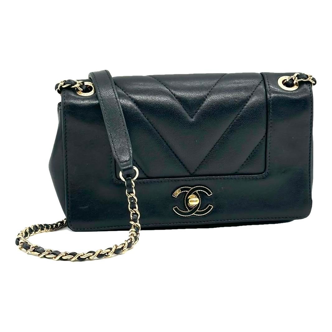 Mademoiselle leather handbag