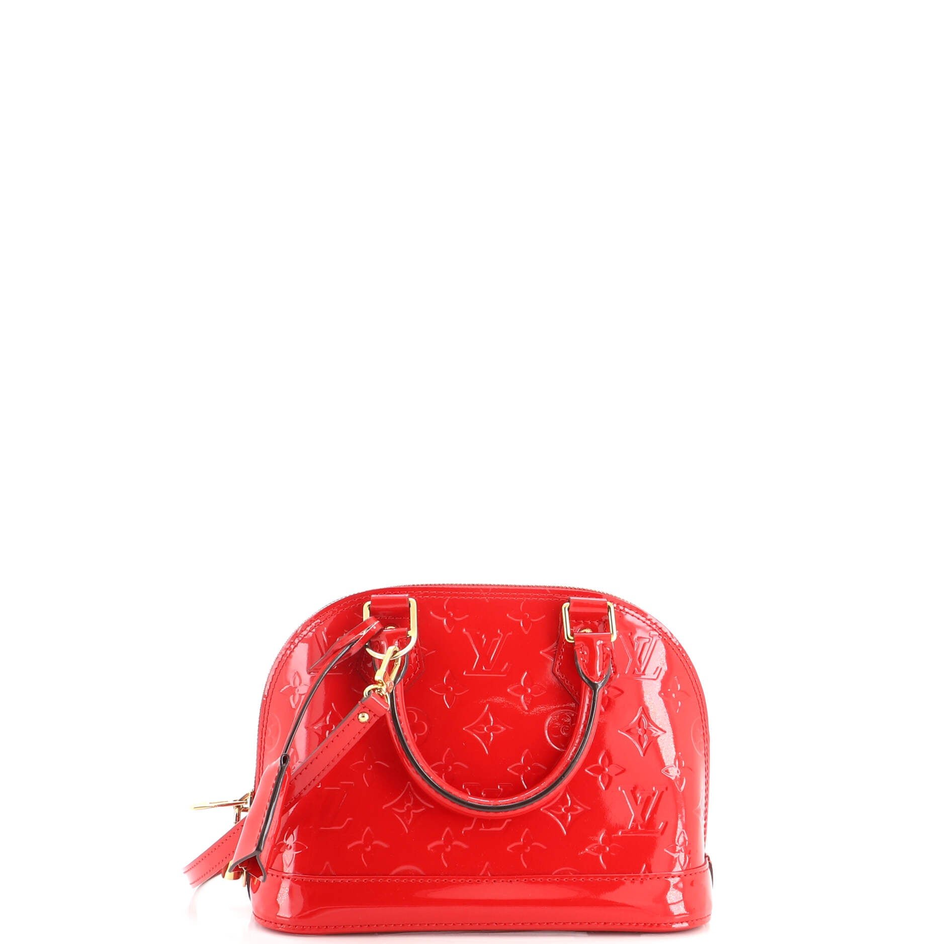 Alma Handbag Monogram Vernis BB
