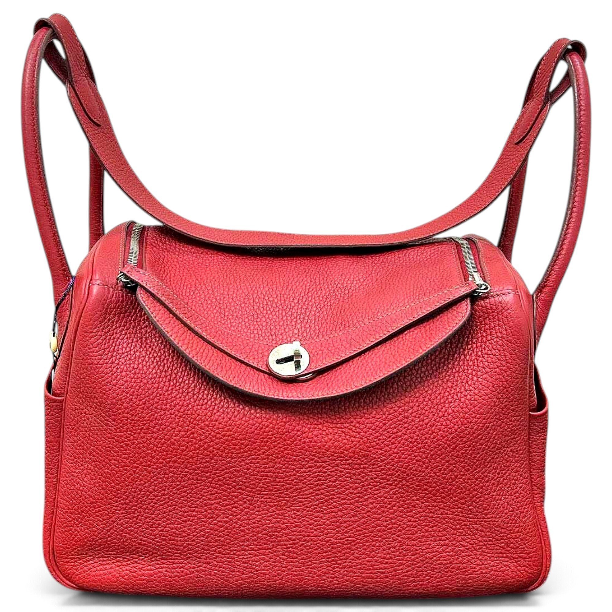 Lindy leather handbag