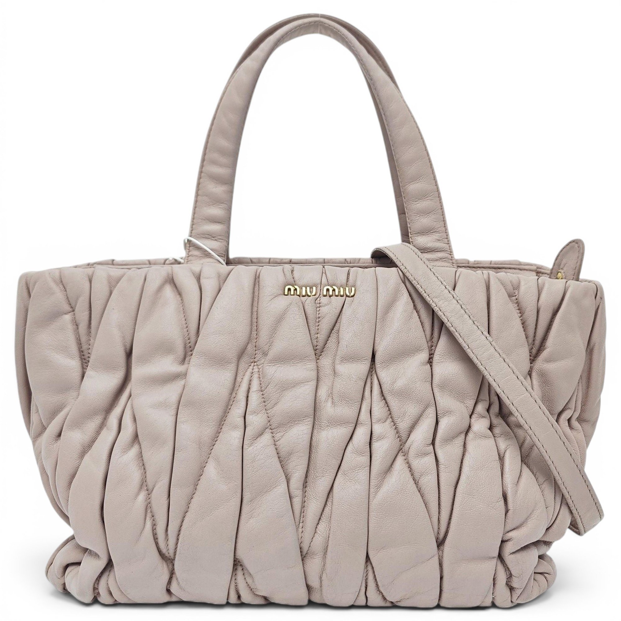 Leather handbag