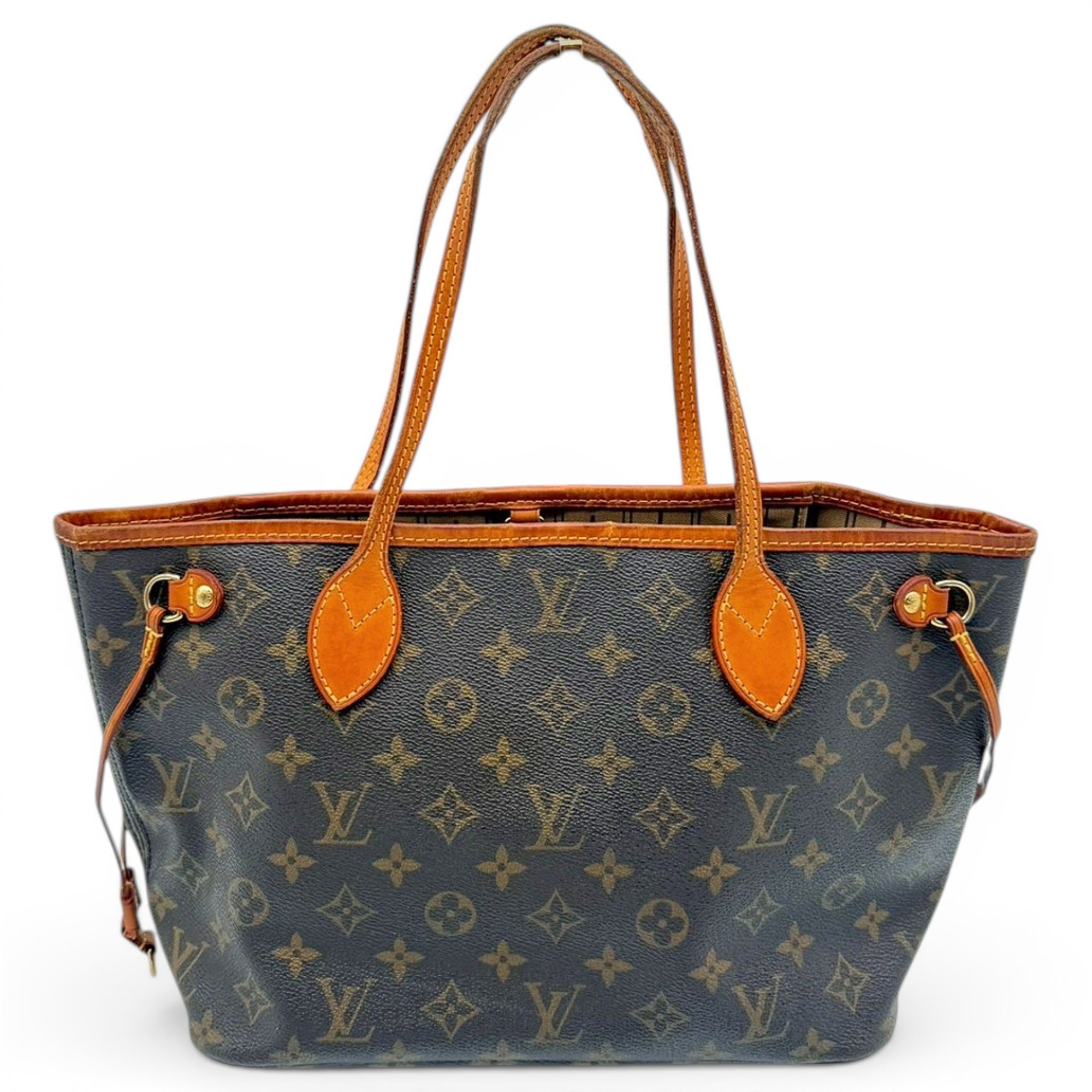 Neverfull leather tote