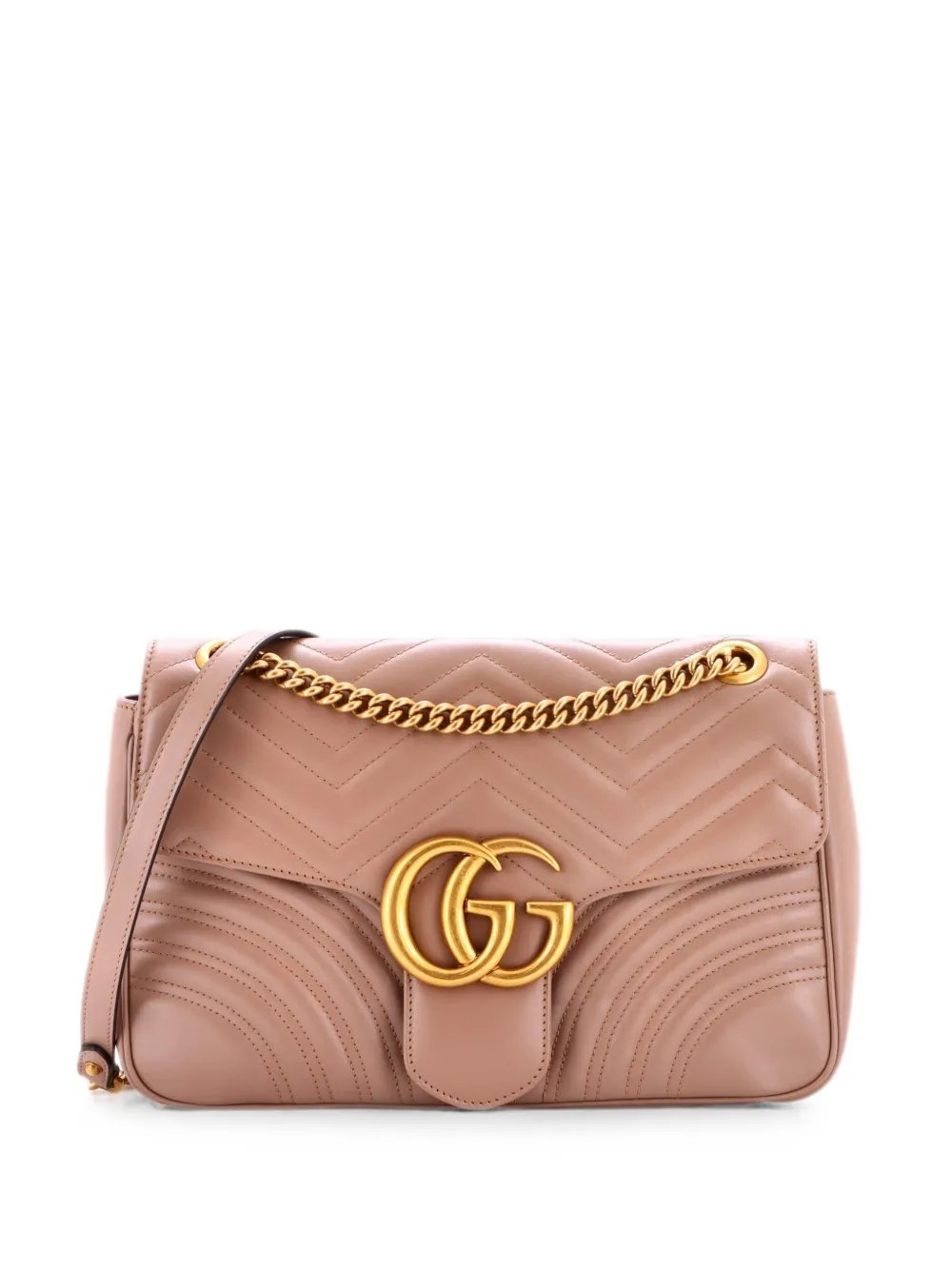 GG Marmont Flap Bag Matelasse Leather Medium shoulder bag