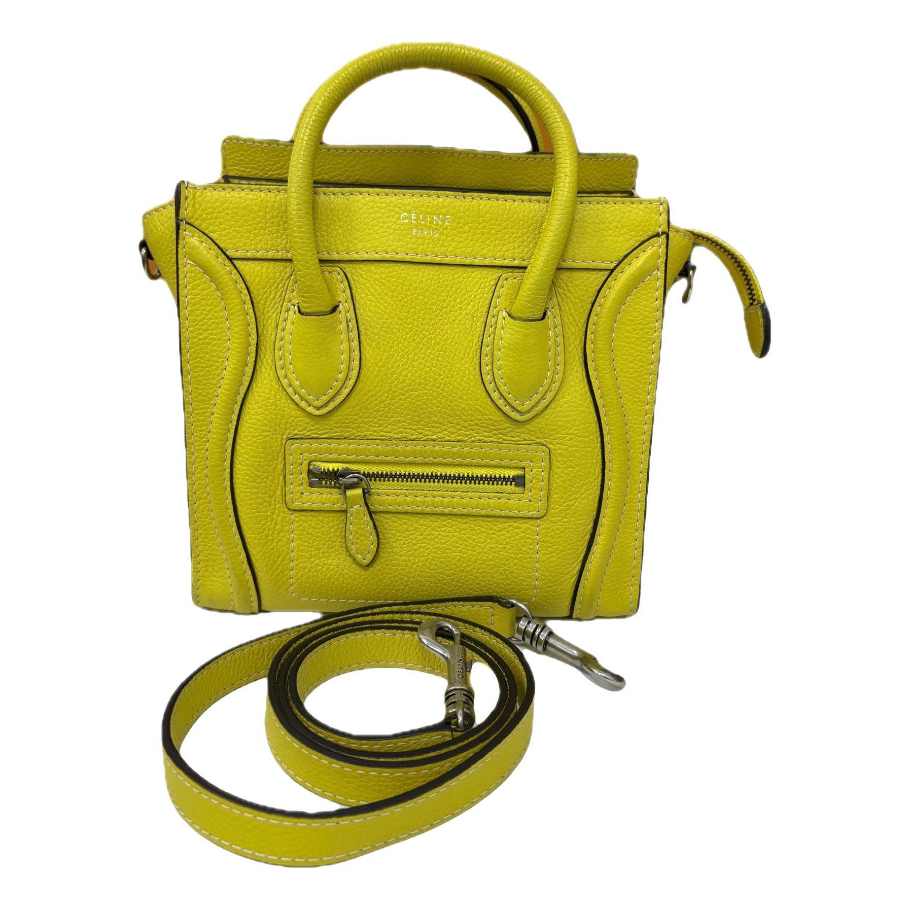 Luggage leather handbag