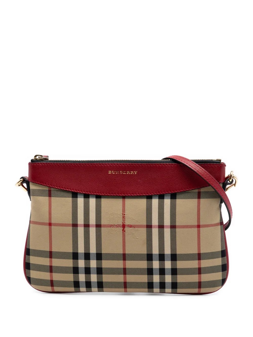 2000-2017 Haymarket Check Canvas Peyton crossbody bag