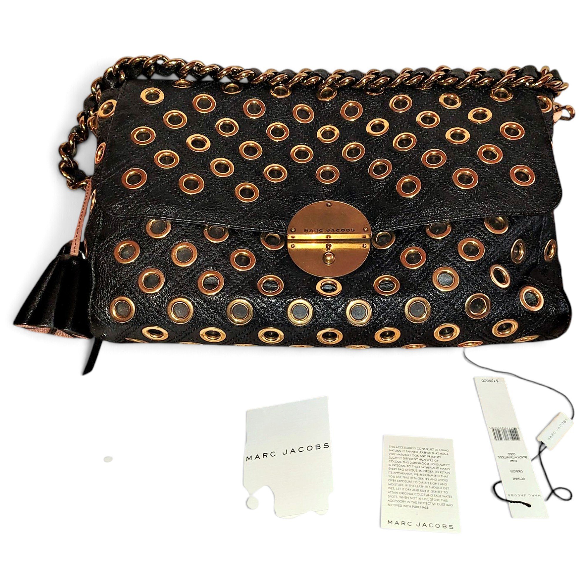Stam leather handbag