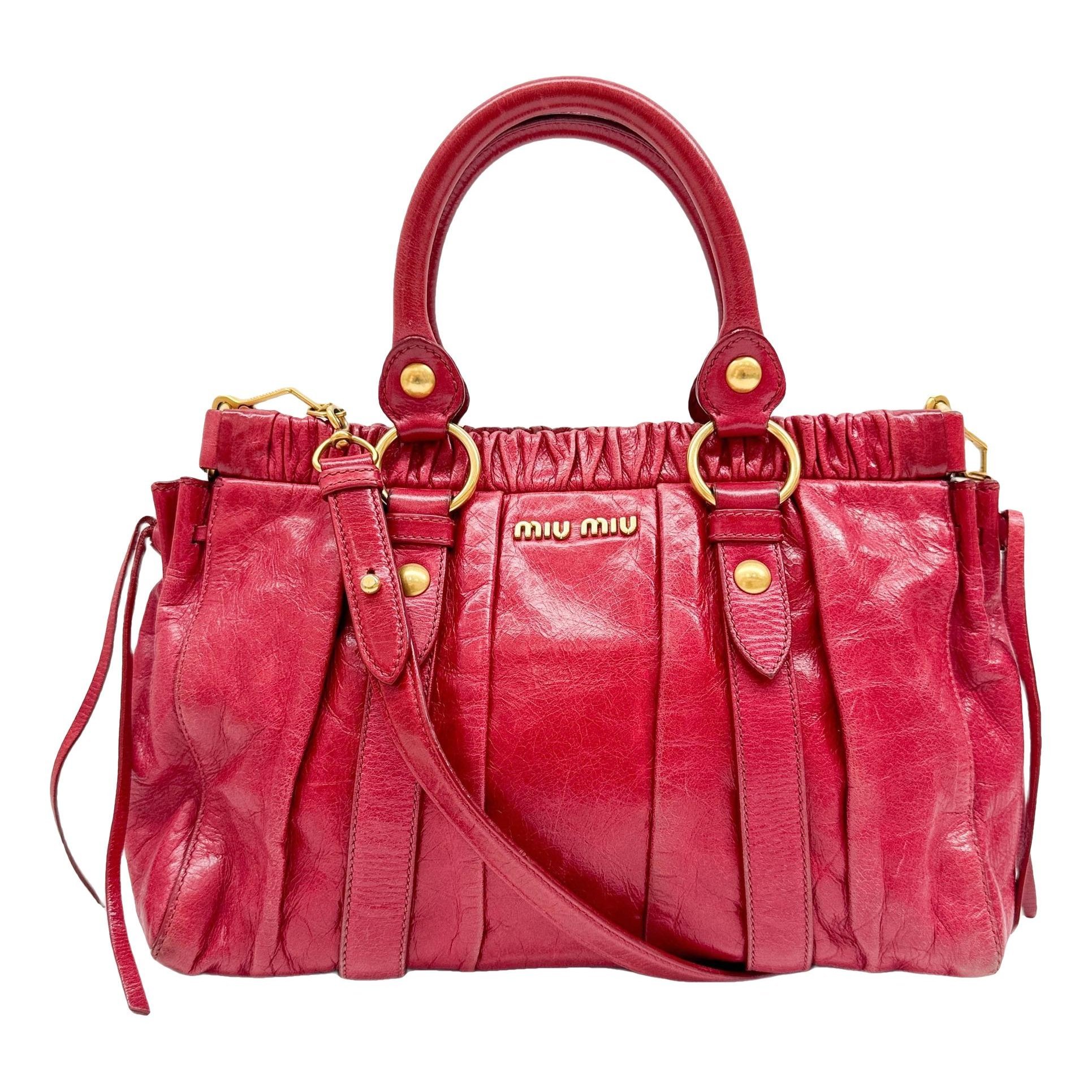 Vitello leather handbag