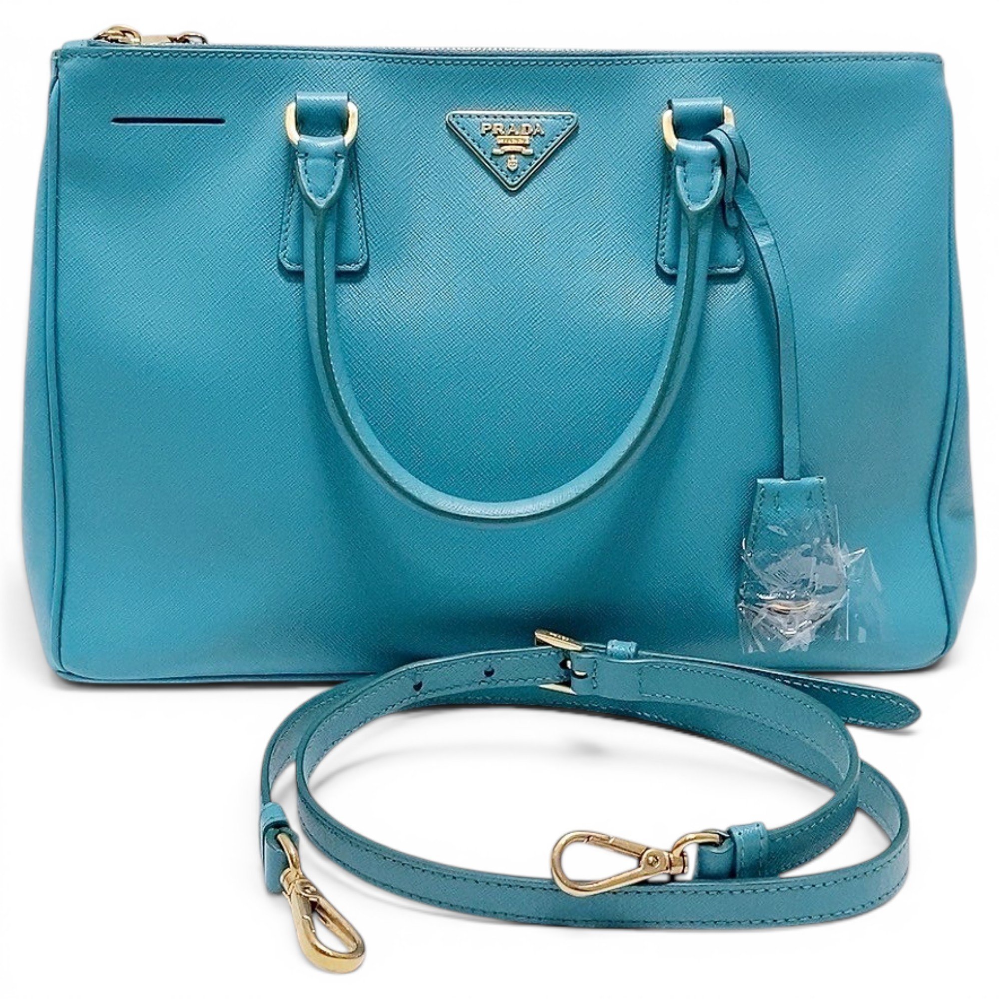 Galleria leather handbag