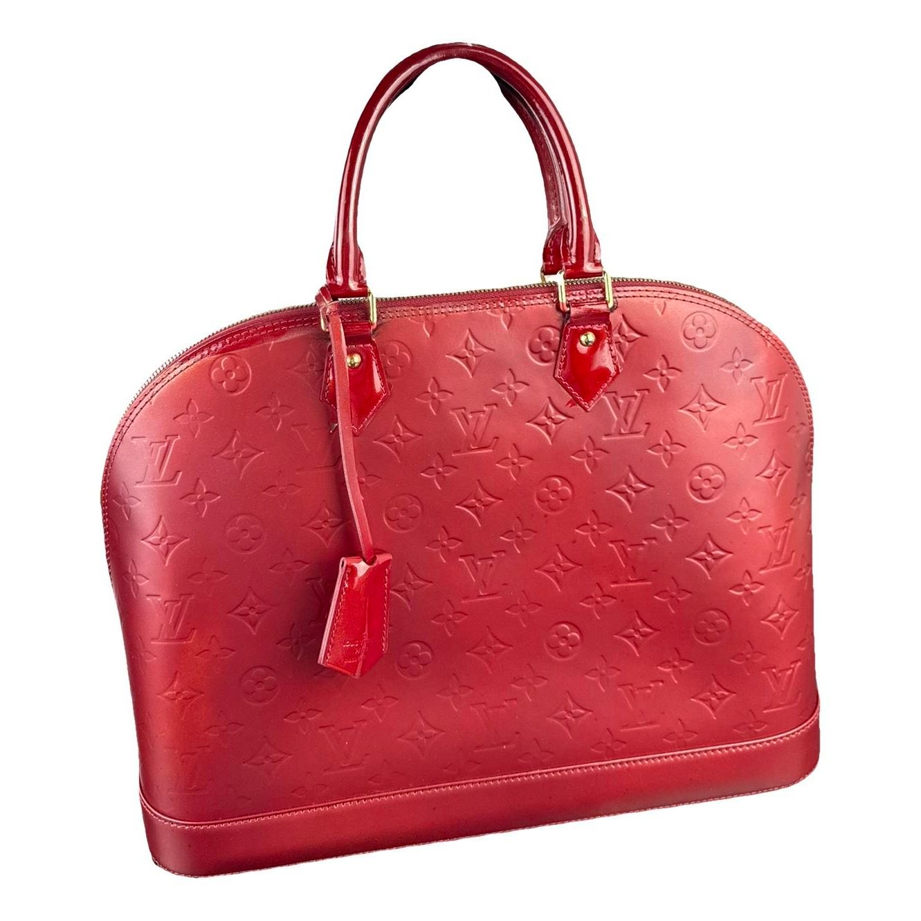Alma patent leather handbag