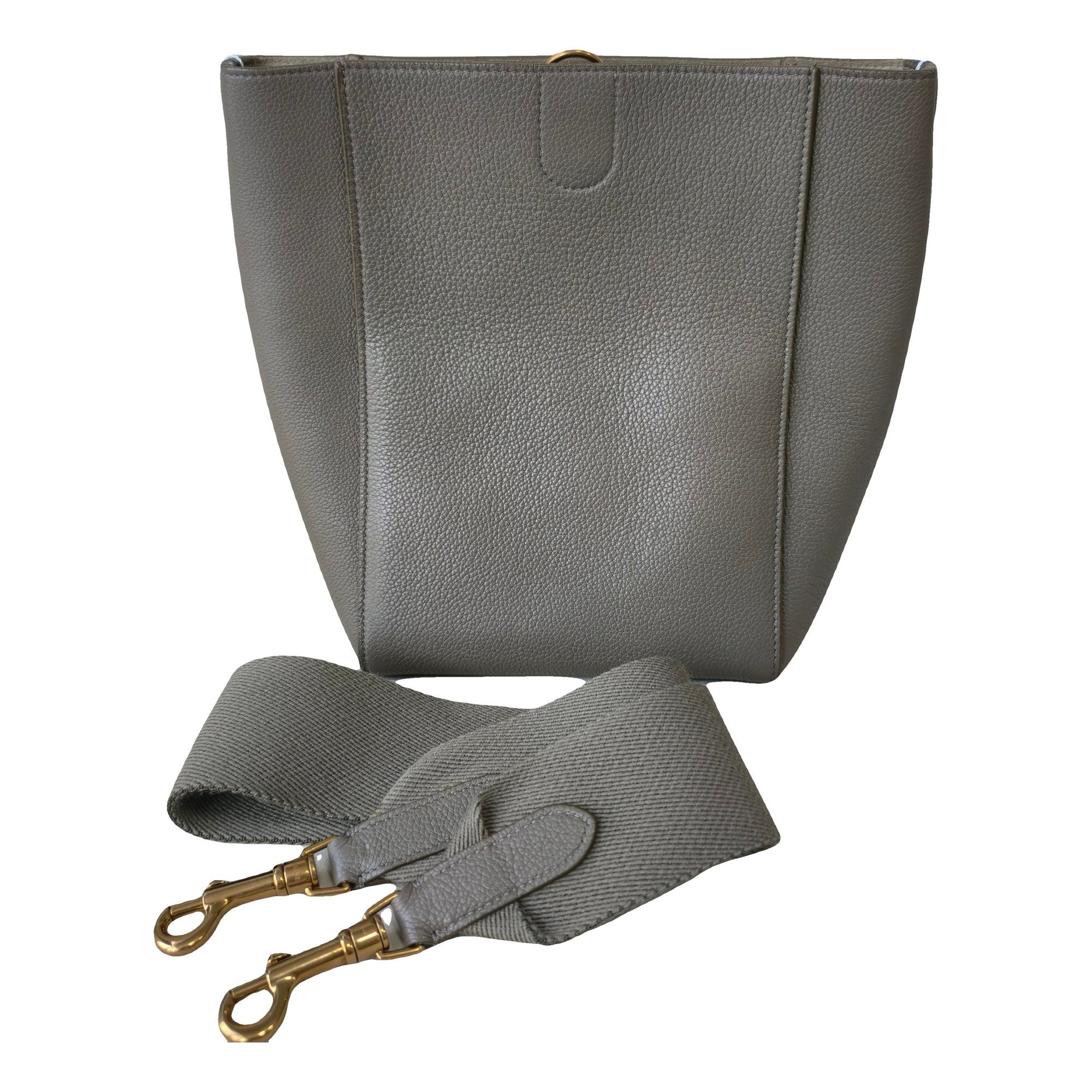 Seau Sangle leather handbag