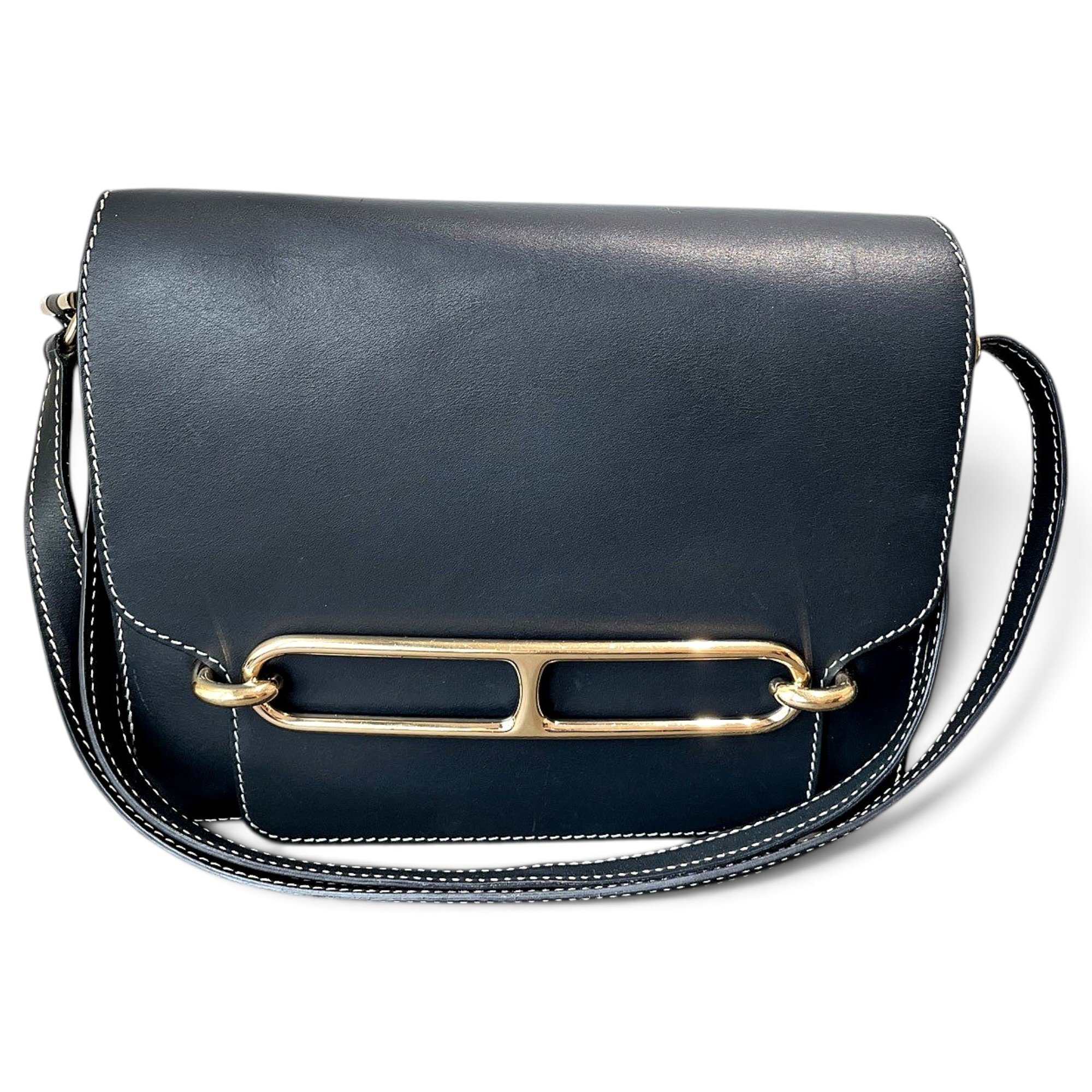 Roulis leather handbag