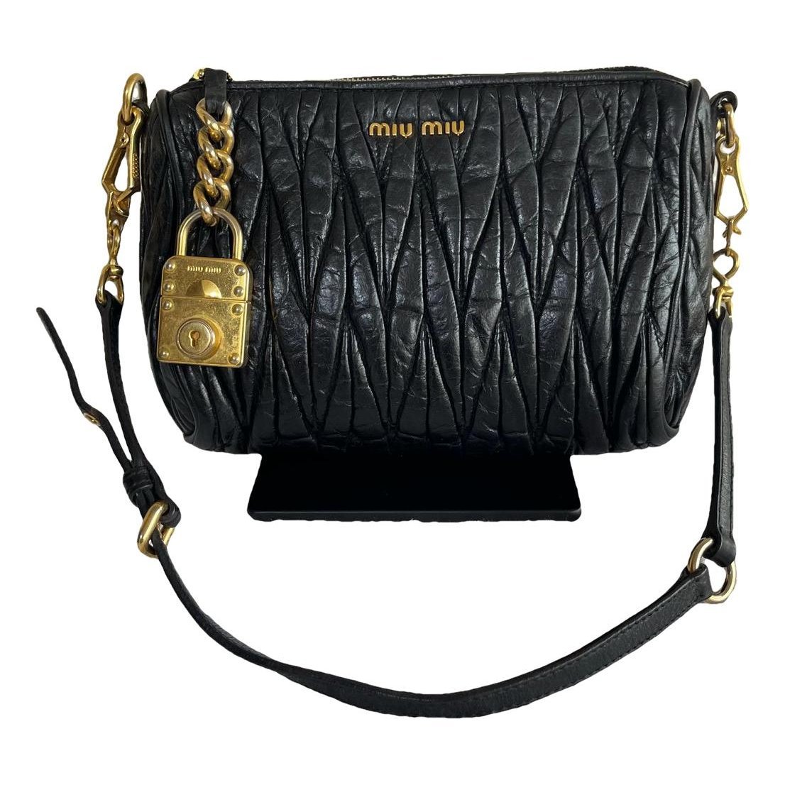 Miu Miu Matelassé leather handbag
