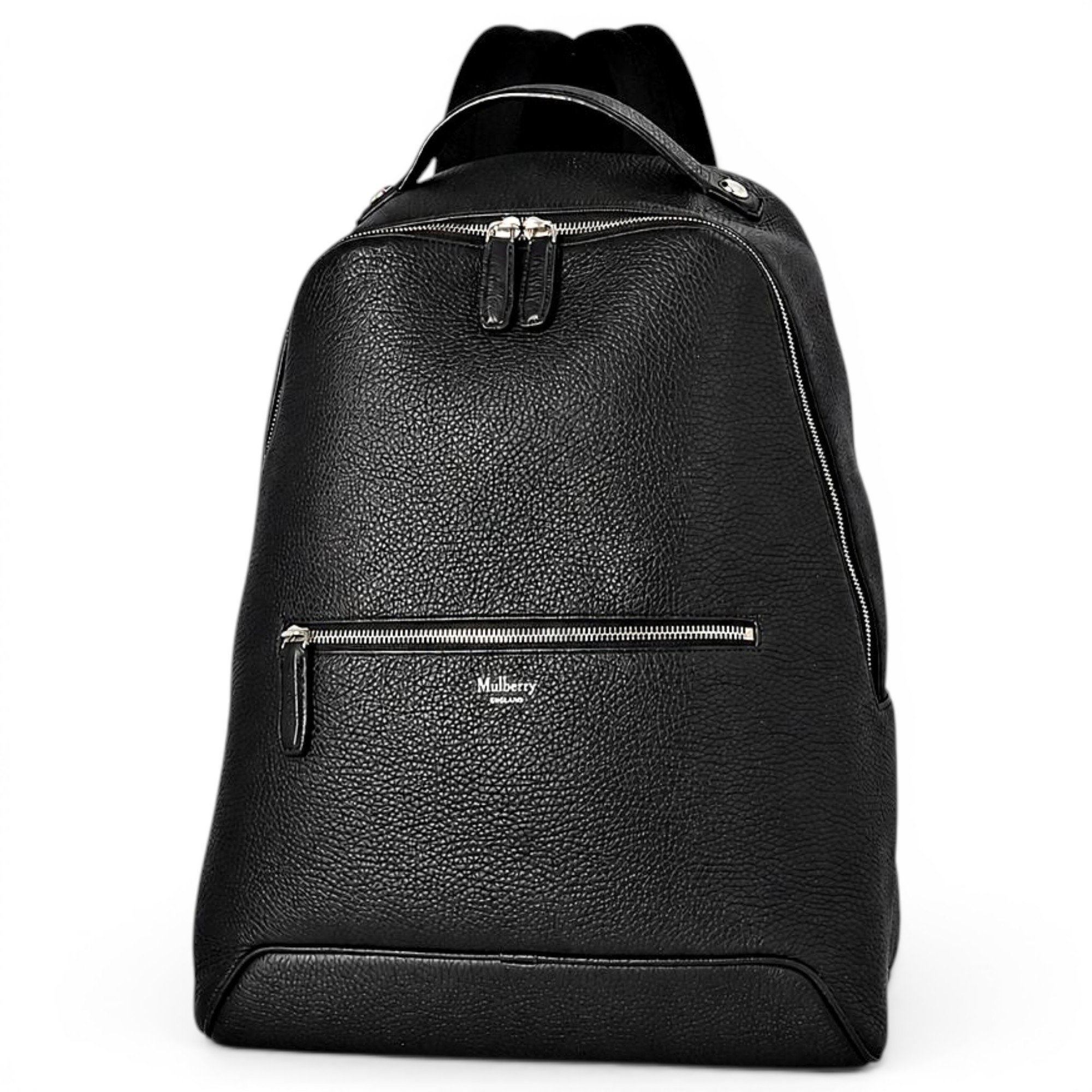 Leather backpack