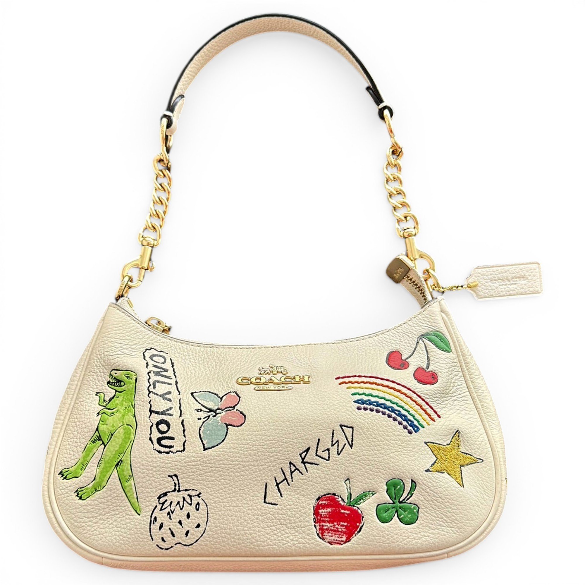Leather handbag
