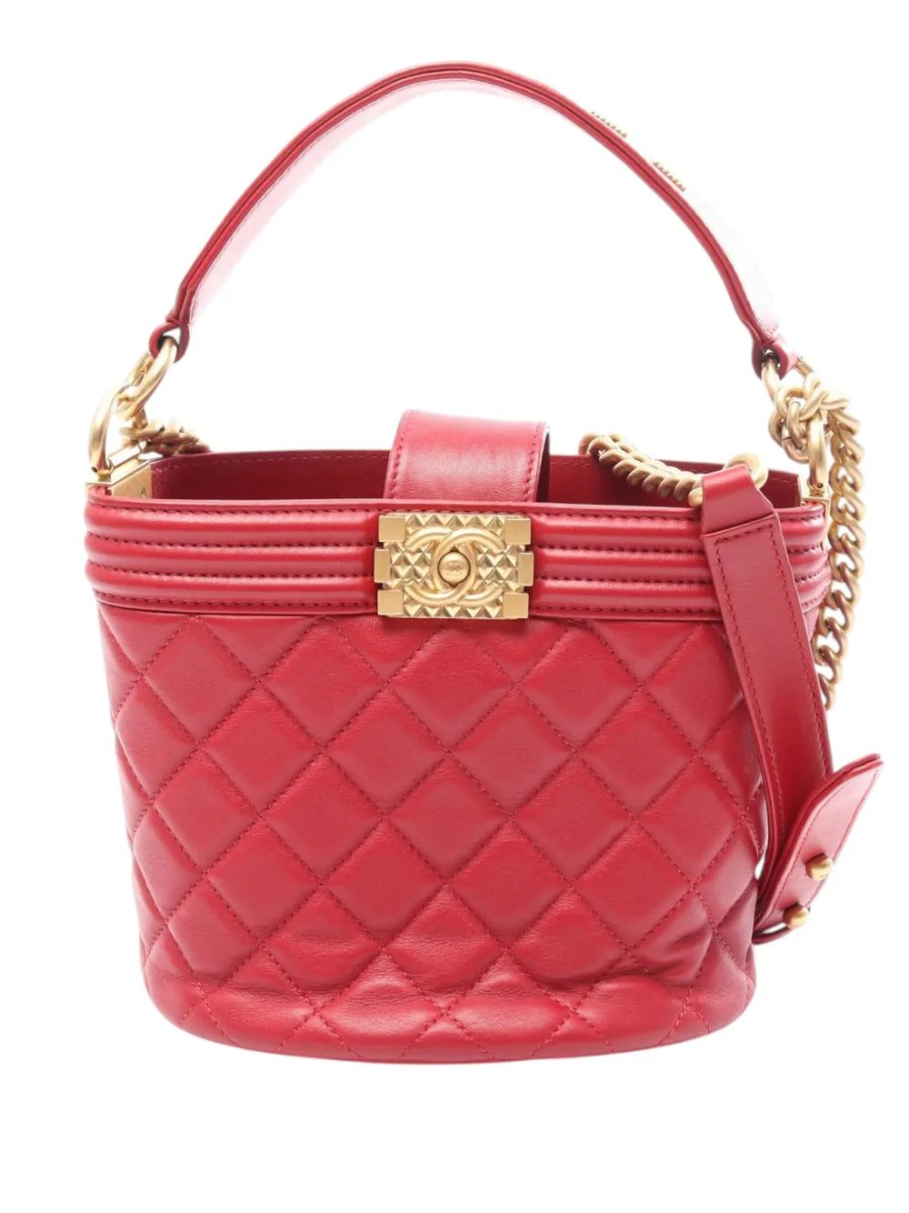 2020 Calfskin Boy bucket bag