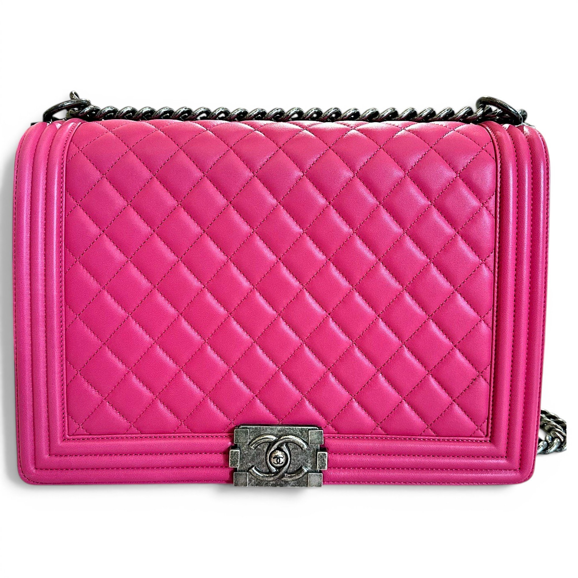Boy leather crossbody bag