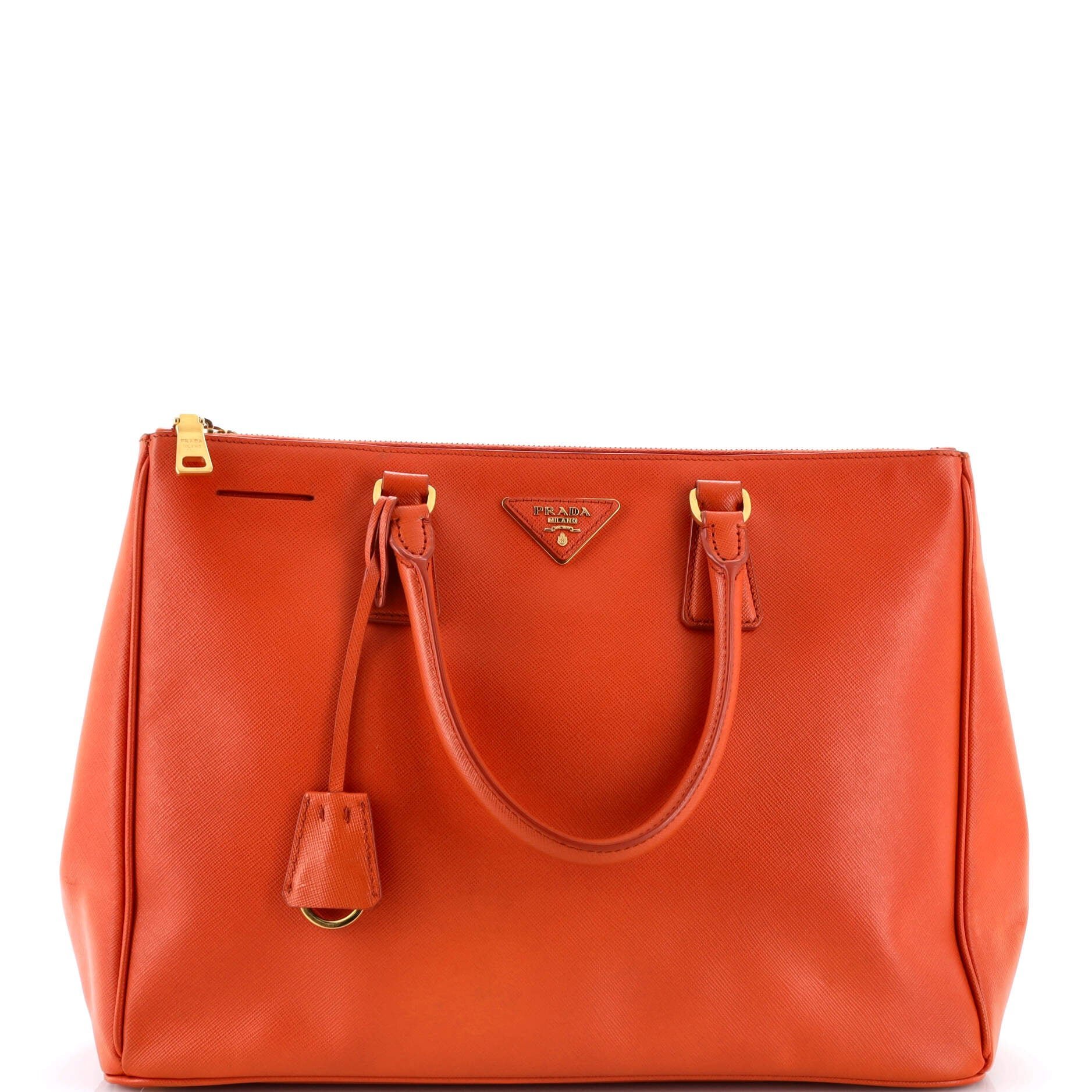 Leather tote