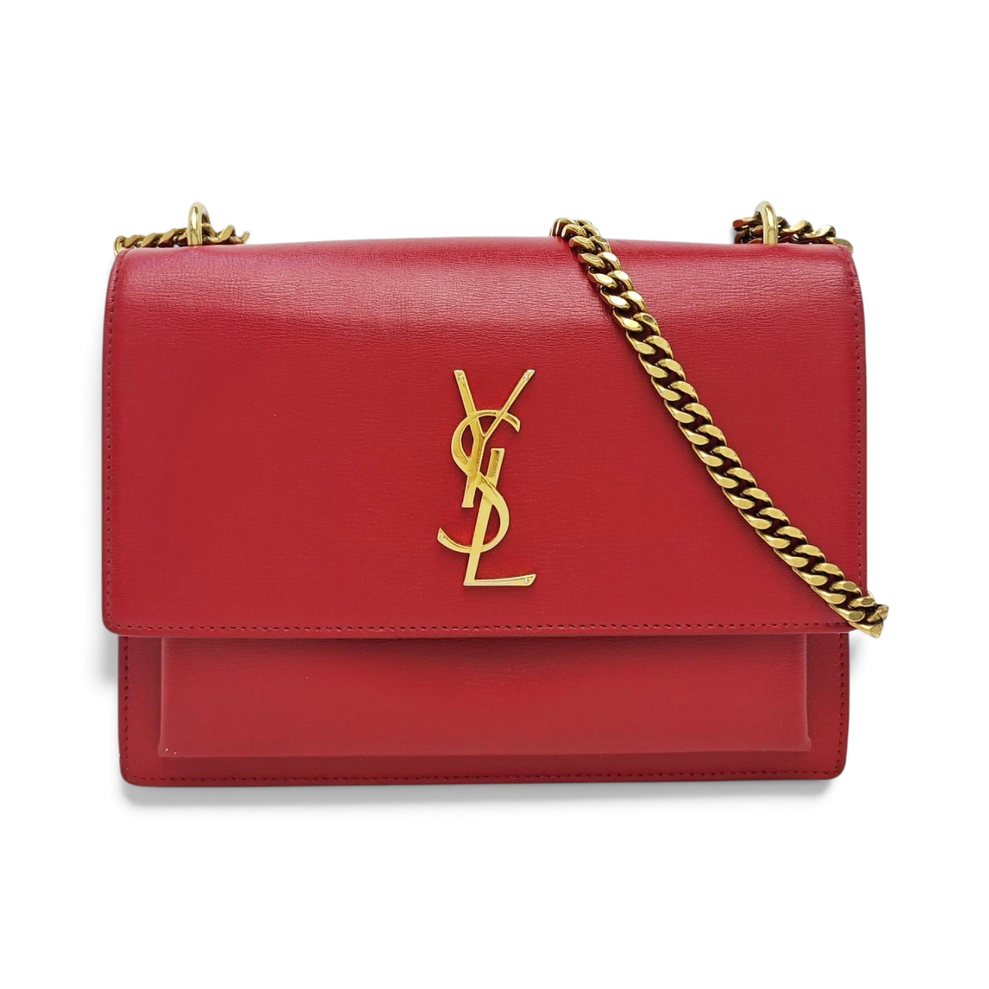 Sunset leather handbag