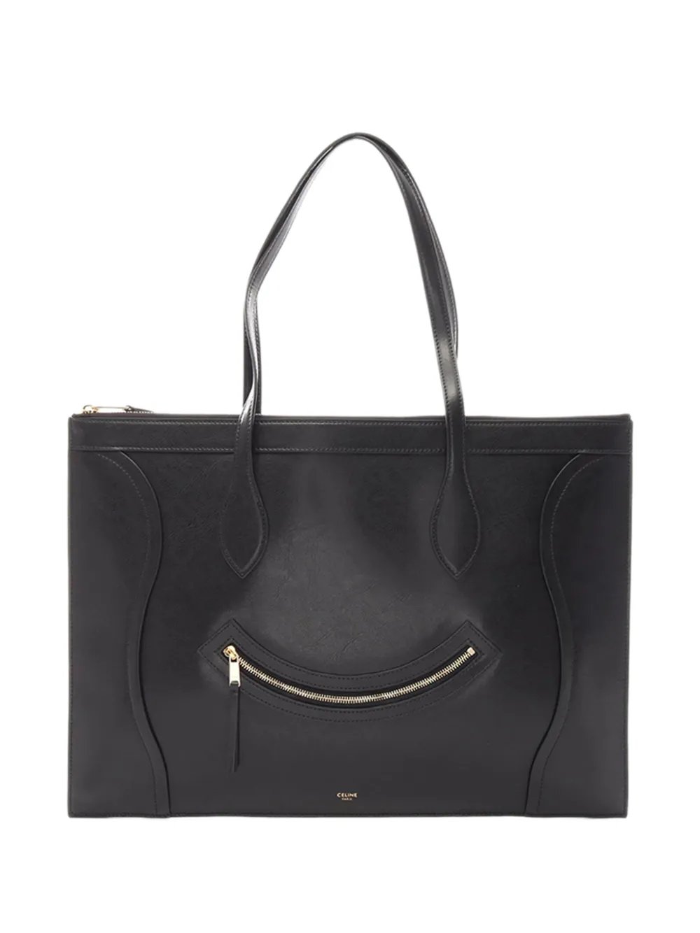 2010-2026 Shiny Calfskin Flat Luggage tote bag