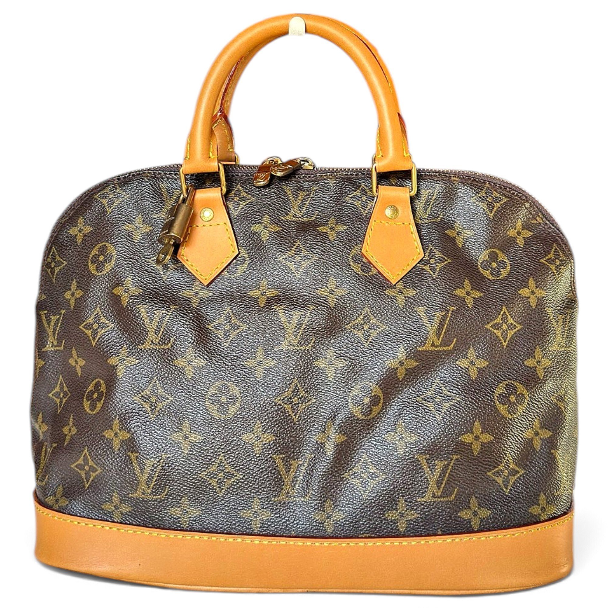 Alma leather handbag