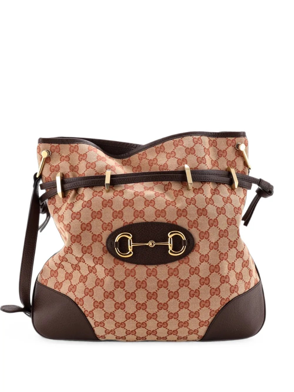 Horsebit 1955 Messenger Bag GG Canvas Large crossbody bag