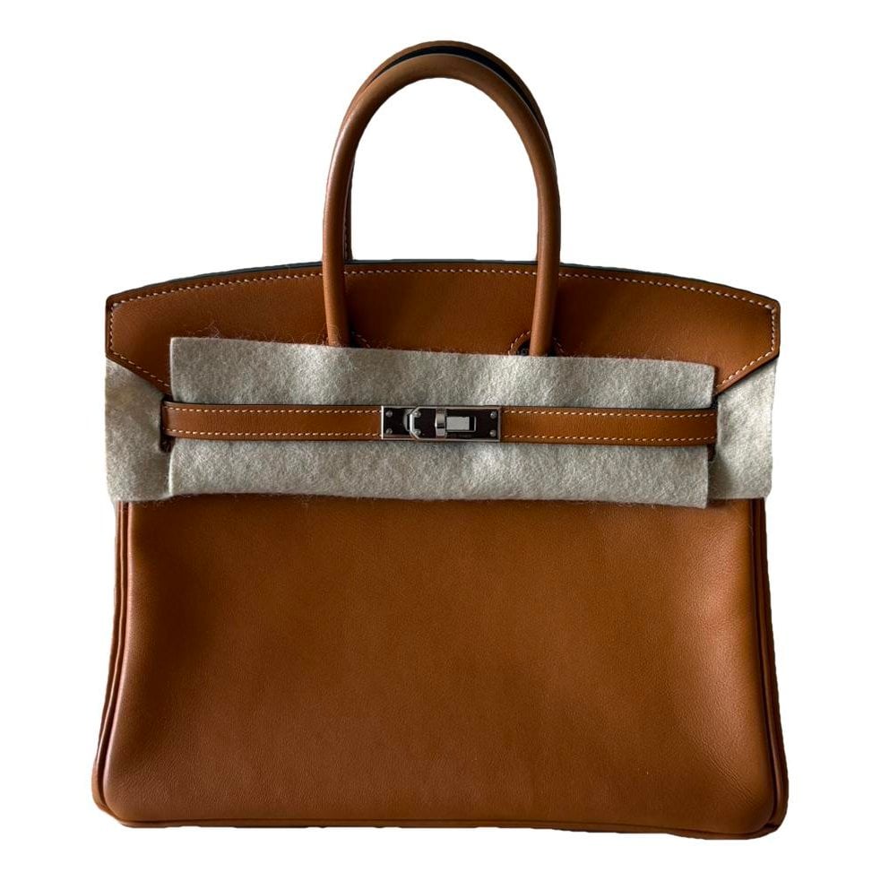 Hermes Birkin 25 leather handbag
