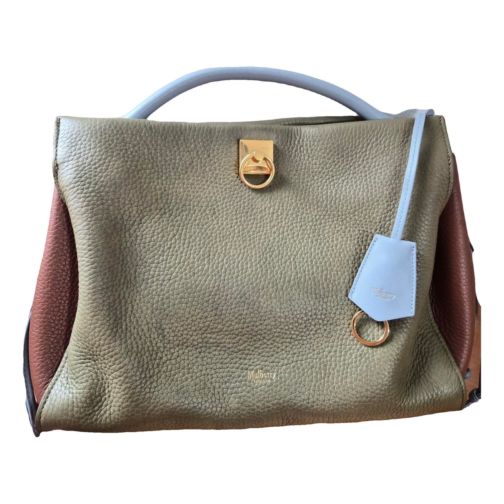 Iris leather handbag
