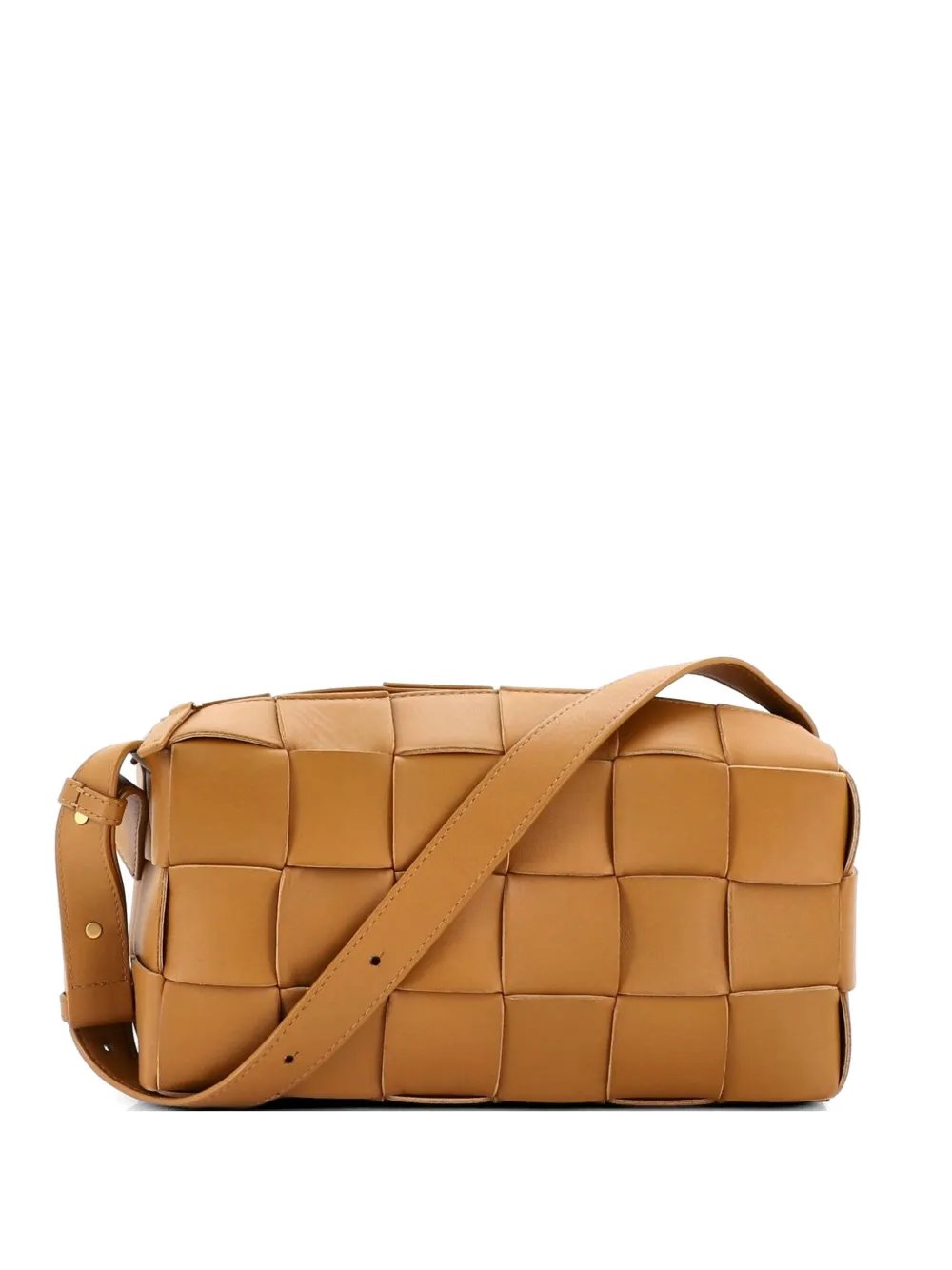Brick Cassette Maxi Intrecciato Leather Small shoulder bag