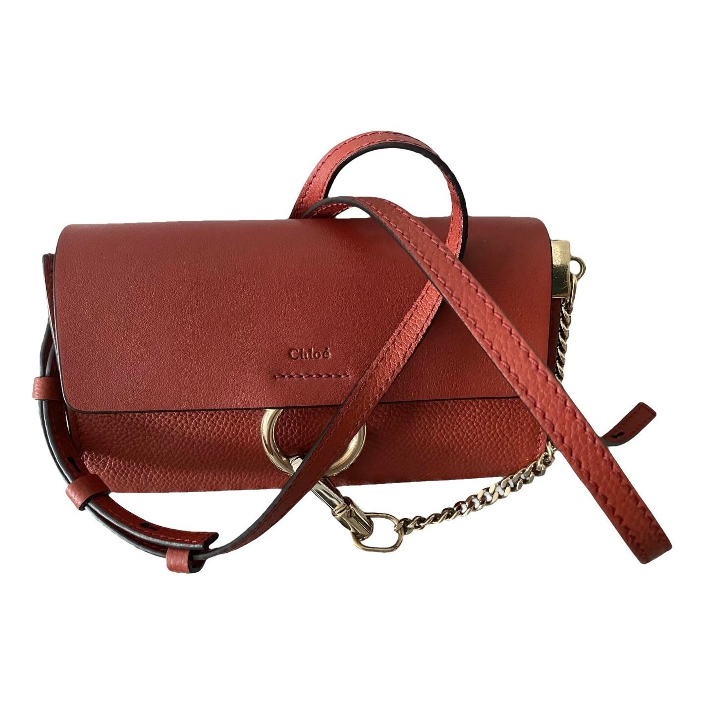 Faye leather handbag