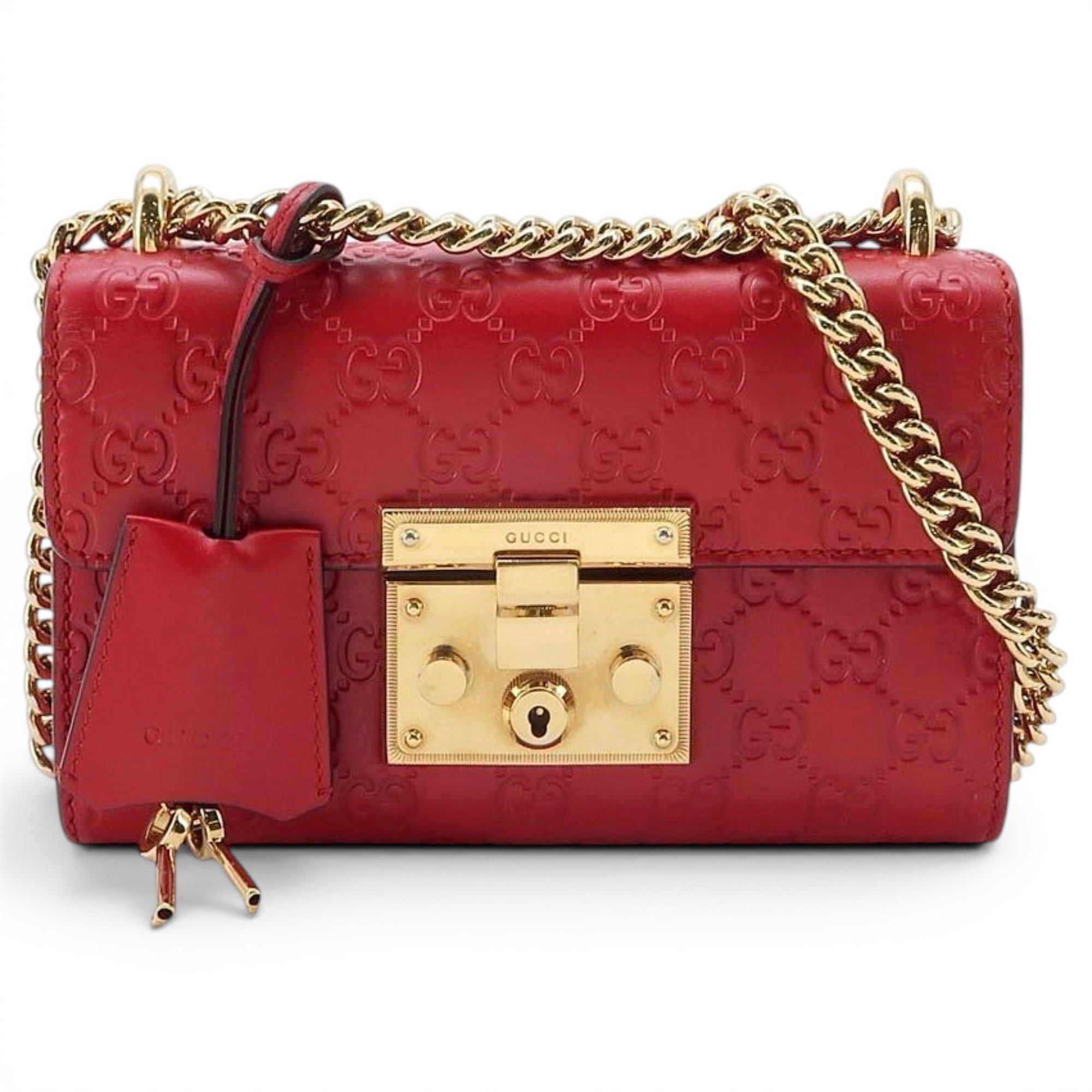 Gucci Padlock leather handbag
