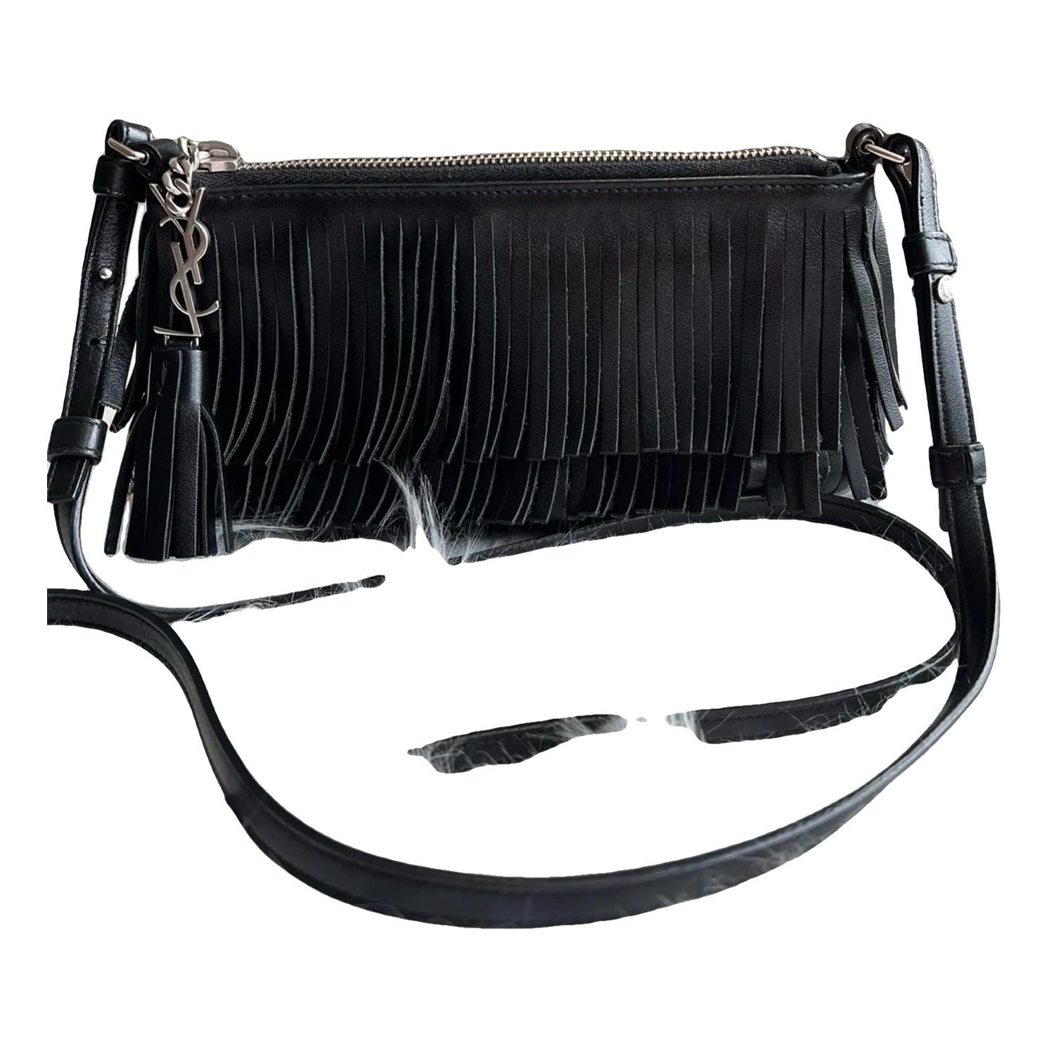 Leather crossbody bag
