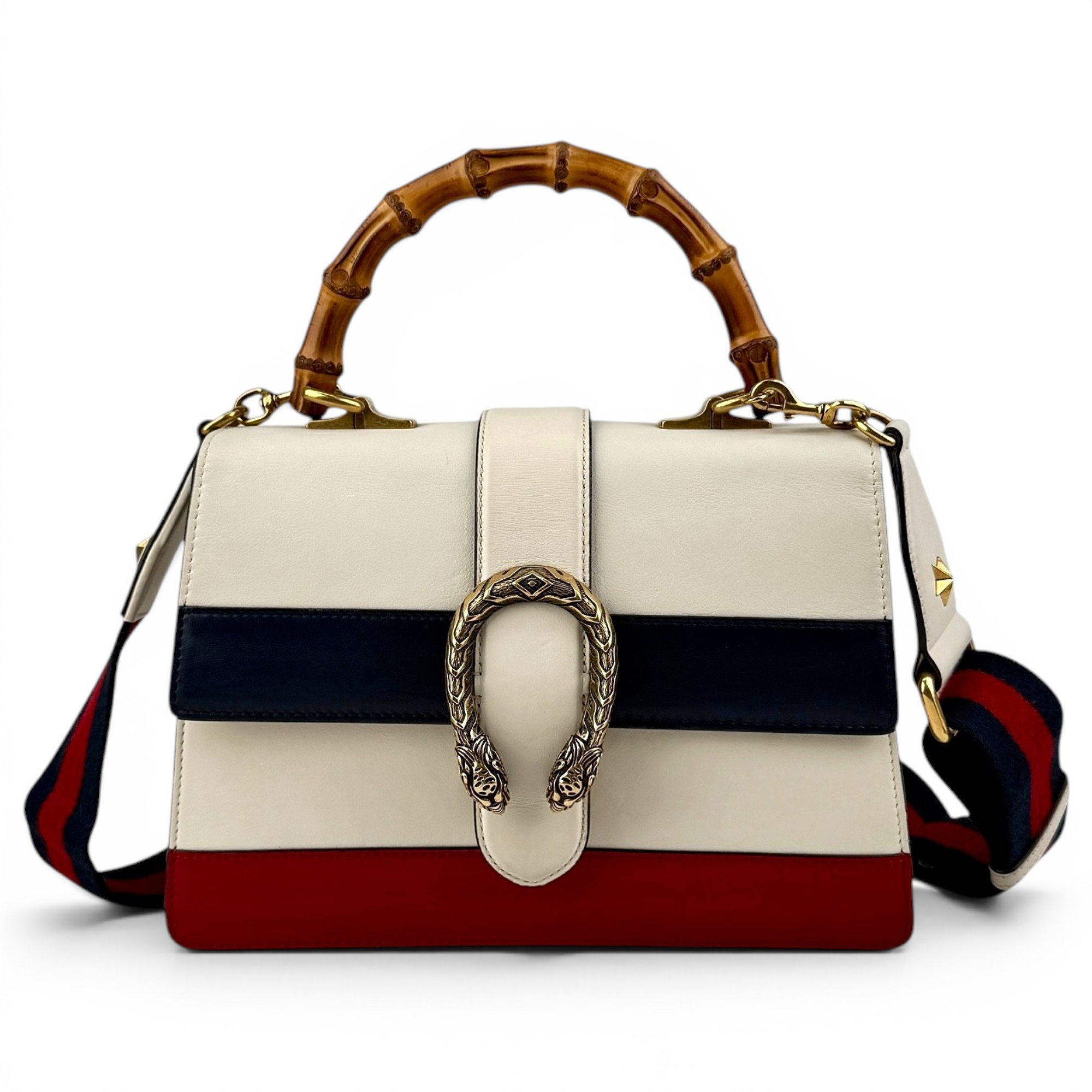 Dionysus Bamboo leather handbag