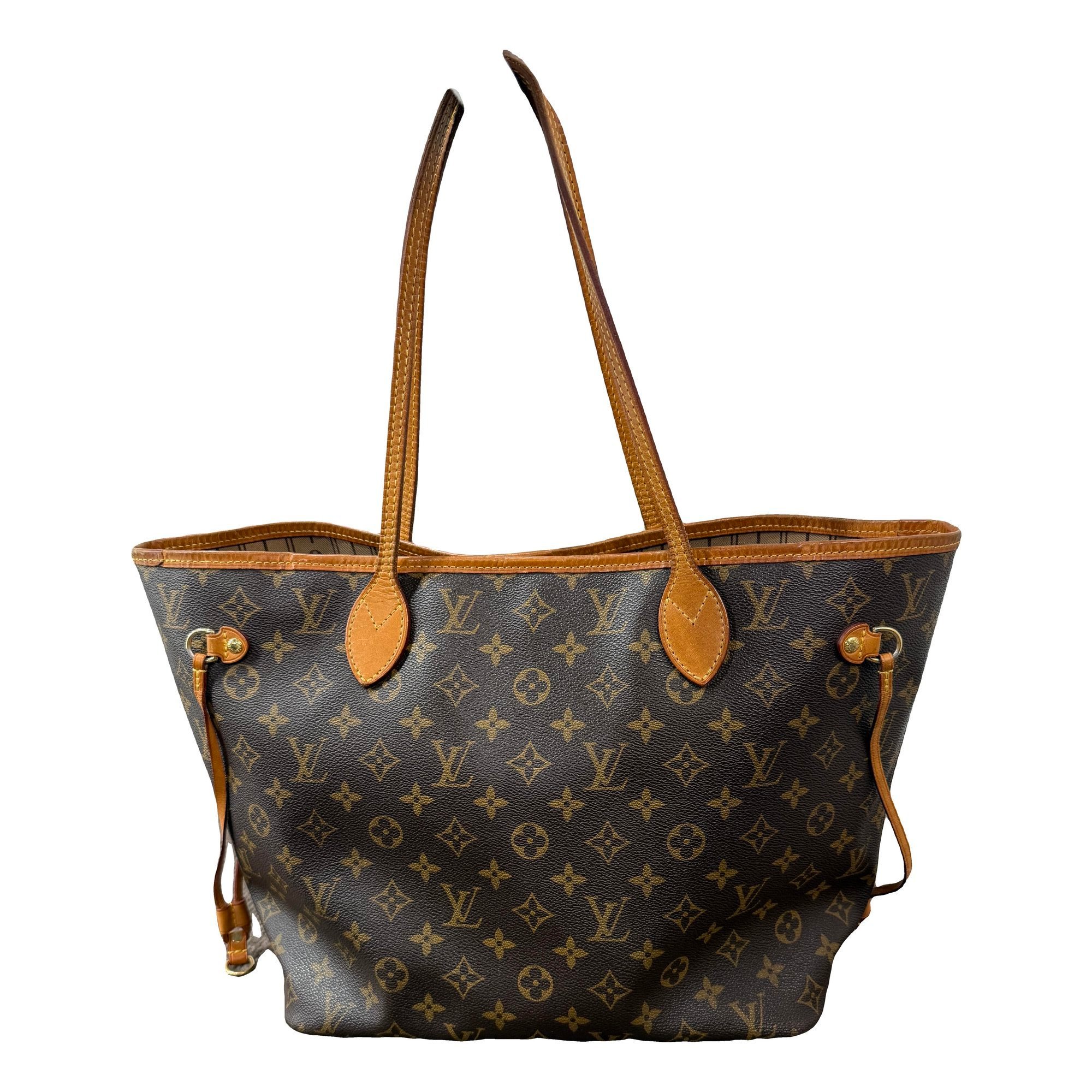 Louis Vuitton Neverfull leather handbag
