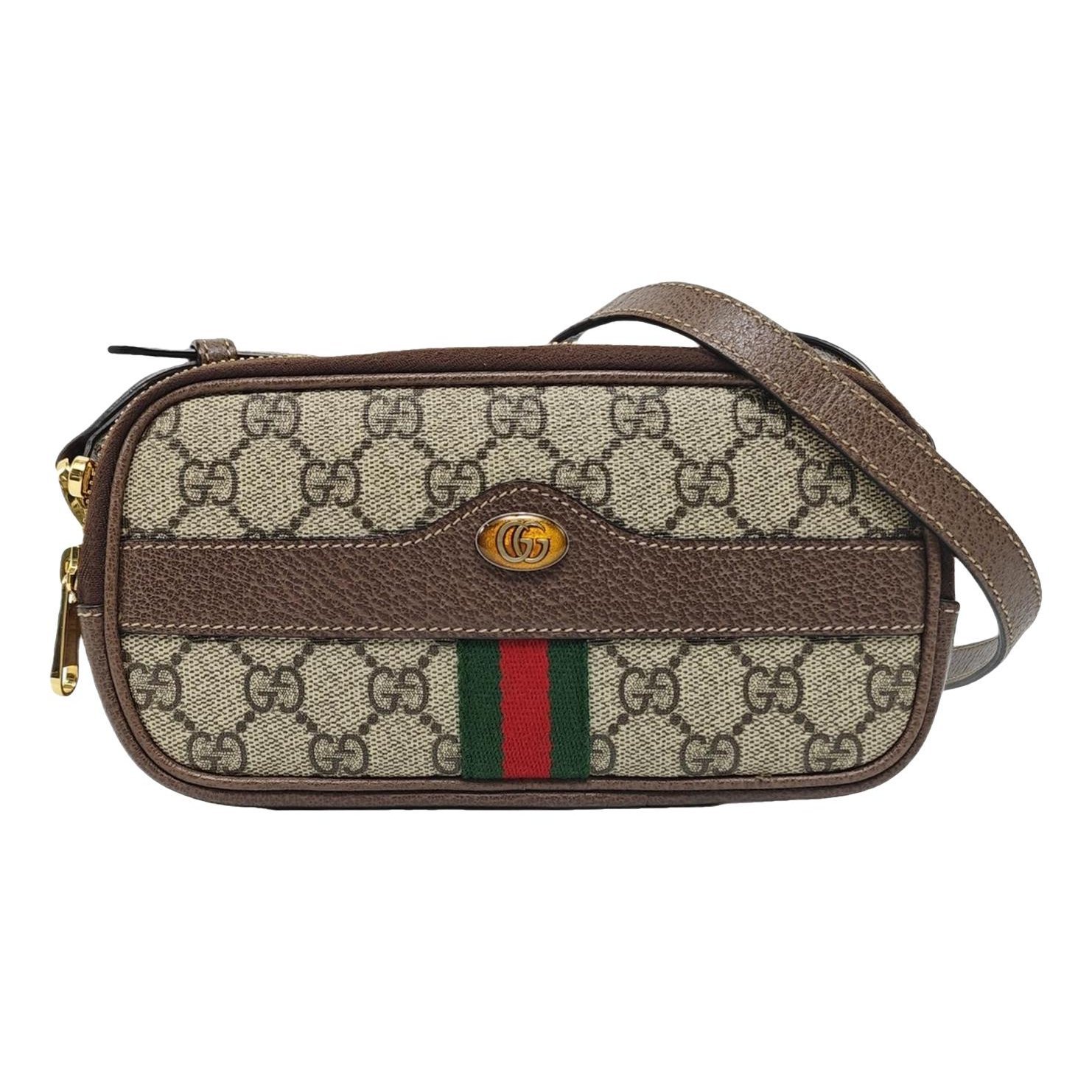 Ophidia leather handbag