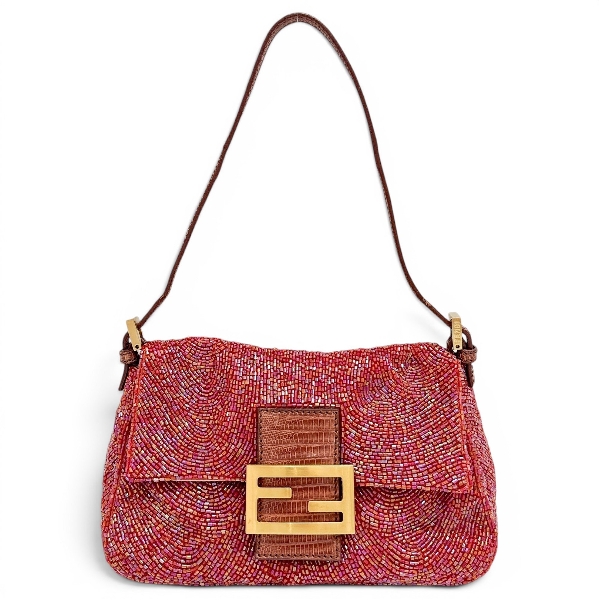 Mamma Baguette glitter mini bag