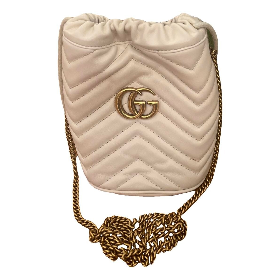 GG Marmont Bucket leather handbag