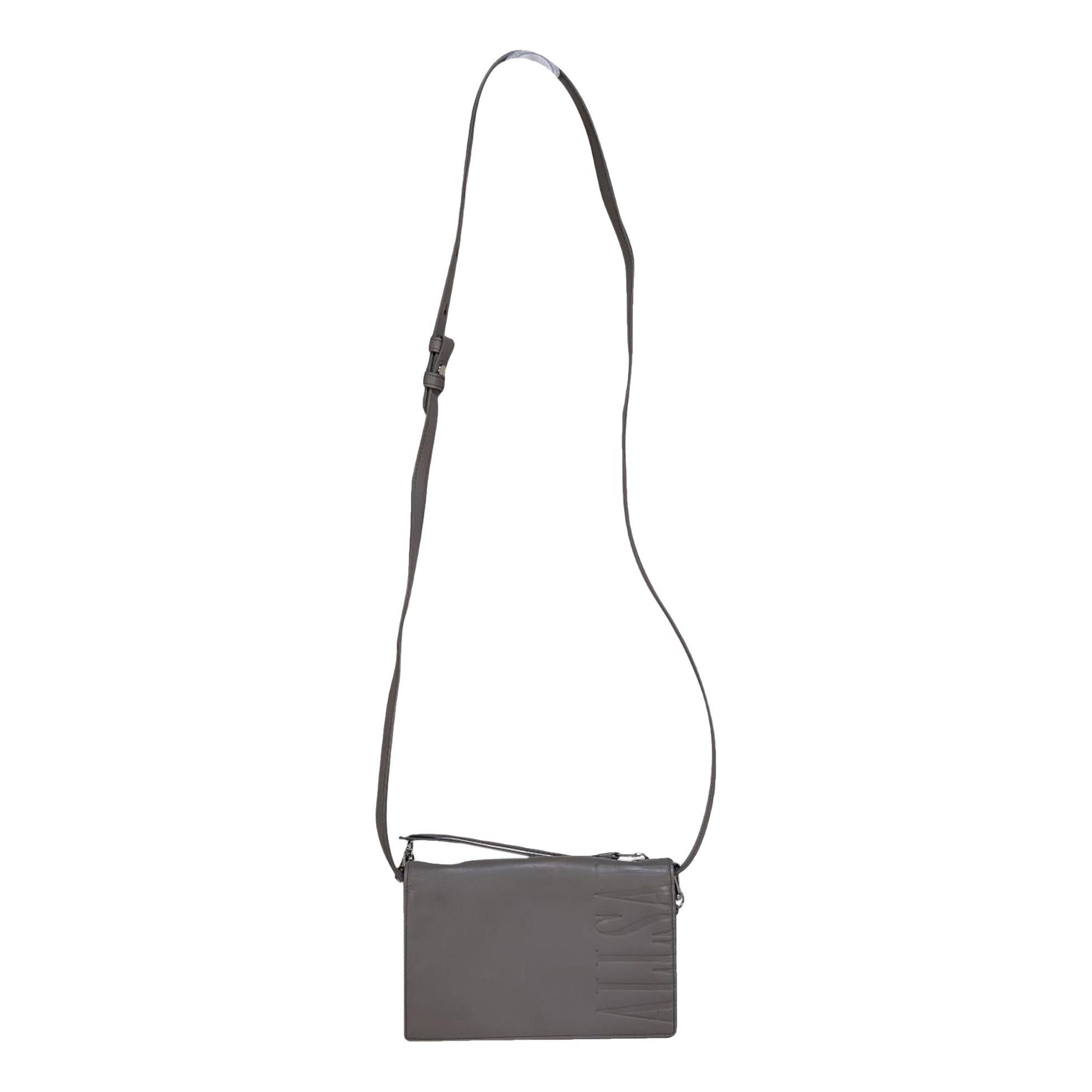Leather crossbody bag