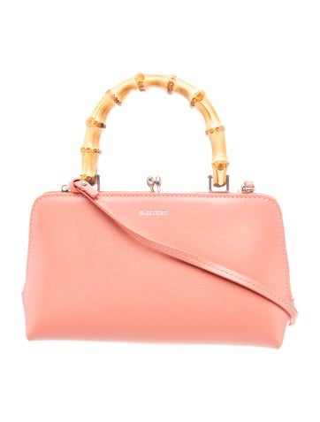 Leather Top Handle Bag