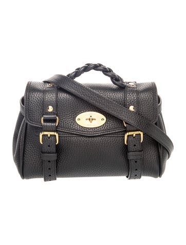 Mulberry Leather Top Handle Bag