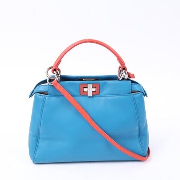 Leather Top Handle Bag