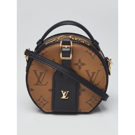 Louis Vuitton Louis Vuitton Reverse Monogram Canvas Mini Boite Chapeau Bag