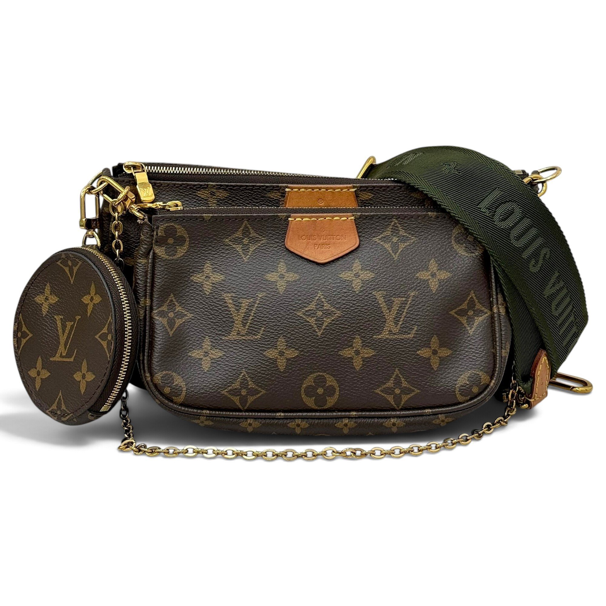 Multi Pochette Accessoires leather handbag