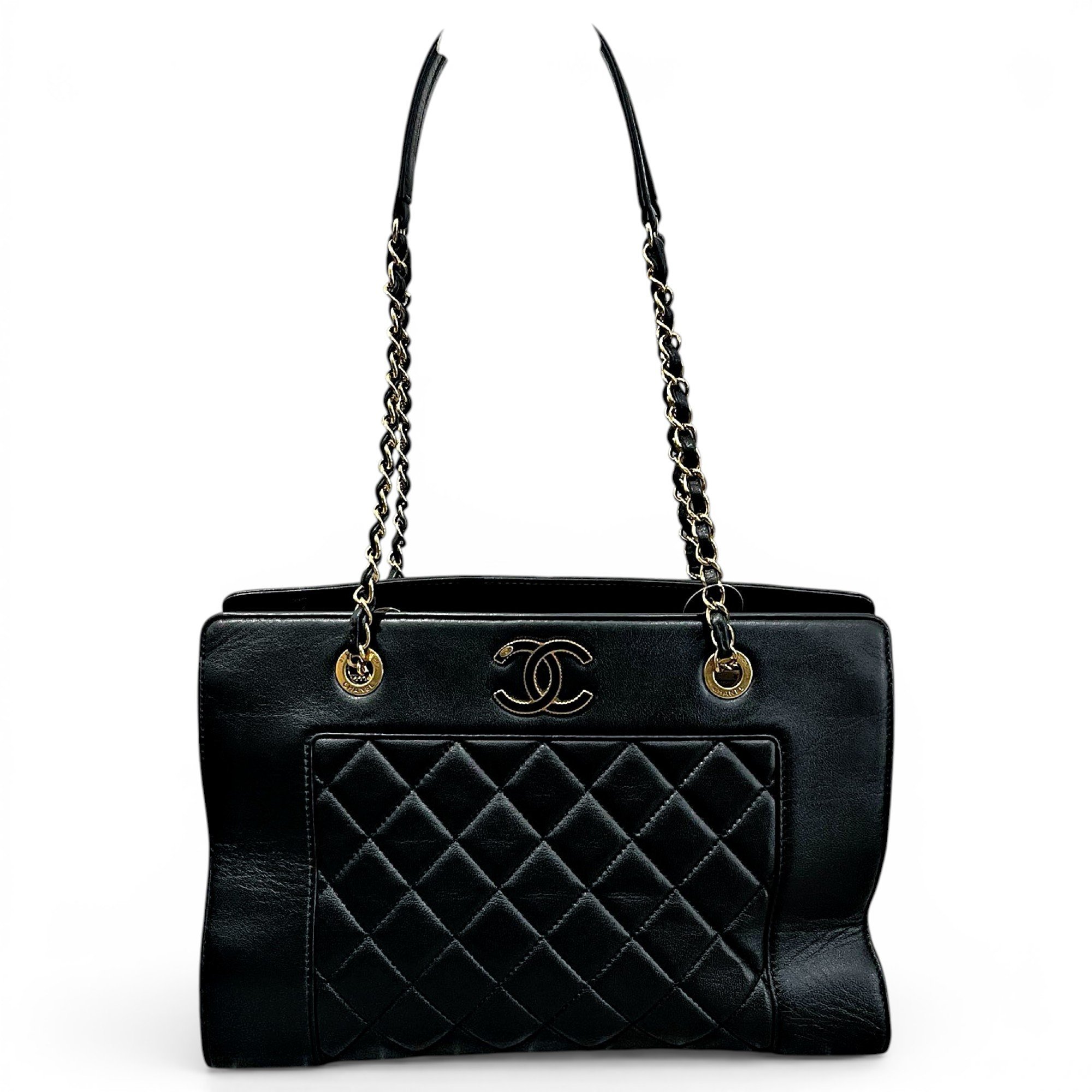 Petite Shopping Tote leather tote